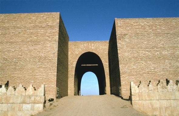 Exclusive Photos Show Destruction of Nineveh Gates by ISIS